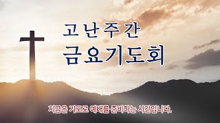 2023.4.7. 예담교회 고난주간 금요기도회  LIVE