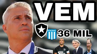 HERNÁN CRESPO É NOME FORTE PARA TÉCNICO DO BOTAFOGO | MARÇAL PODE SER UMA BOA OPÇÃO? ⭐️