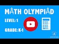 Ardent Academy: Math Olympiad 1 Demo