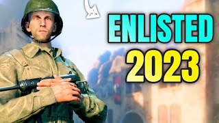 How is Enlisted doing in 2023?