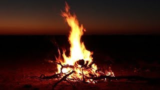 Campfire Meditation Sounds, Night Ambience, For Sleep and Relaxation - #124