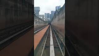 suasana di belakang LRT WangsaMaju ke LRT sri rampai.