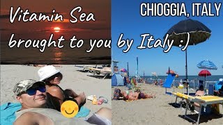 Italy vlog #7 | Miramare Camping Village Tour | Exploring the beach in Italy