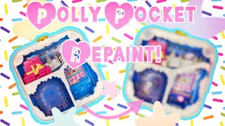 Polly Pocket Repaint | Frosty Fairytale