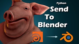 Send To Blender || Houdini and Python Tutorial