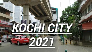 Walking tour around Kochi city changampuzha park to kaloor Kerala India 2021,part#20