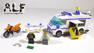 Lego City 7286 Prisoner Transporter / Gefangenentransporter - Lego Speed Build Review