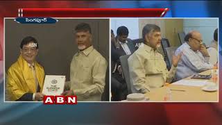 AP CM Chandrababu Met Finance Minister Heng Swee Keat At Singapore