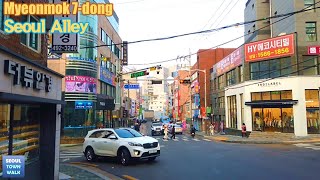 【4K】 Walk Seoul Korea - 서울 면목7동 골목 걷기 (면목동) | Myeonmok 7-dong Alleys [중랑구2 | Jungnang-gu2] 14(2)-8