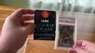 Breaking Holy Grail Fleer 1986 Rookie Chase looking for the Michael Jordan