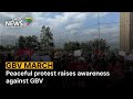 Peaceful protest raises awareness against GBV