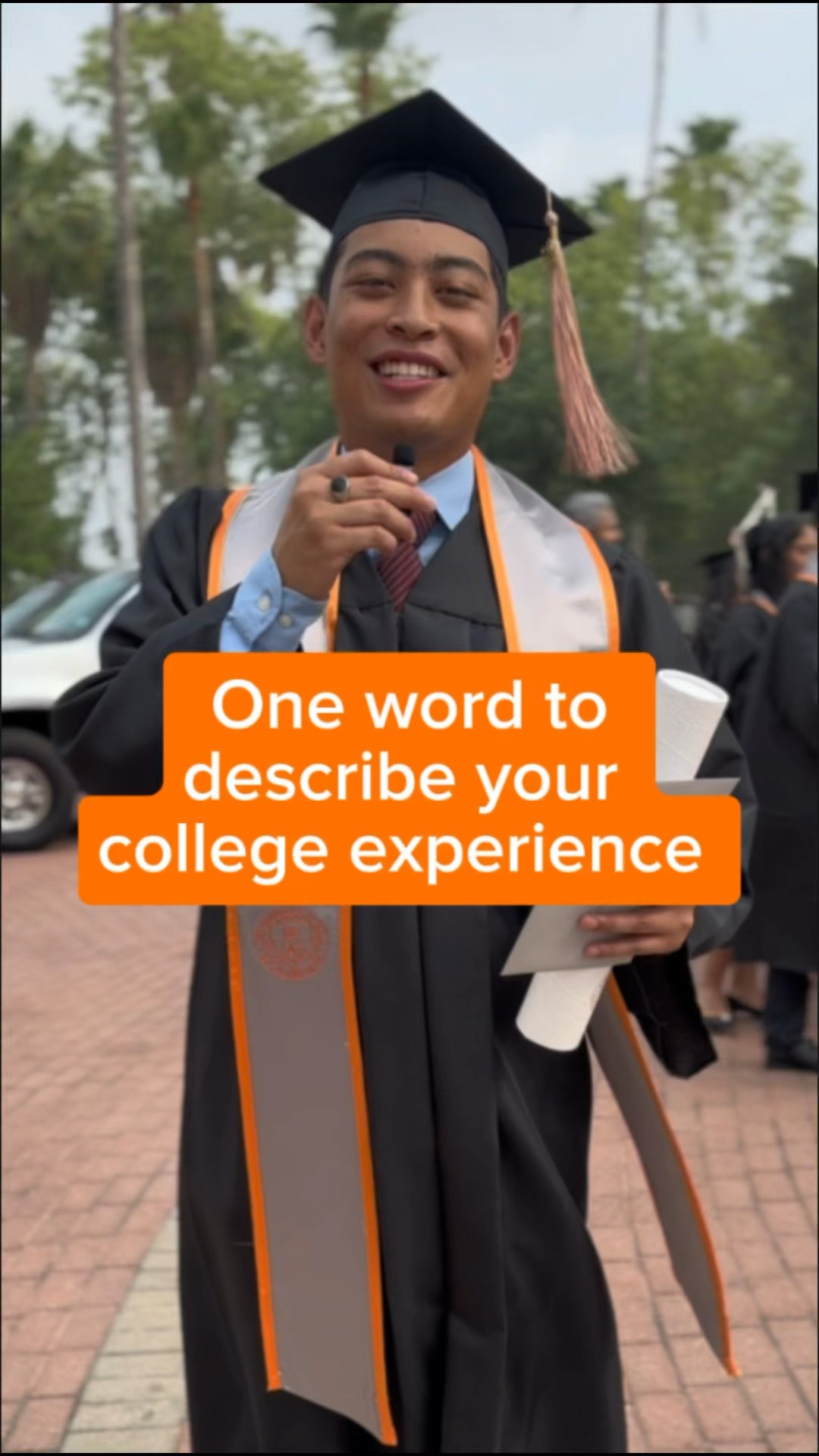 One Word To Describe Your College Experience 🤔 #utrgv #utrgvgrad # ...