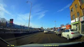 Potholes galore on Decarie