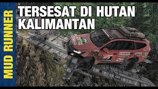 MAP MERATUS BARU PAKAI PAJERO SPORT | Spintires Mudrunner Indonesia