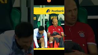 When Arjen Robben gets angry 😠 😡 #shorts #youtubeshorts