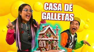 ¡Construimos la CASITA de GALLETAS más loca! 🌟 (¿Se derrumbará?)