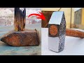 Hammer Restoration Very Rusty // Forging Blacksmith Tool