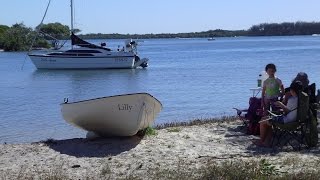 Macgregor 26  The Bedrooms anchorage,  South Stradbroke Island July 2016