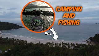 Camp and Fishing at Nagtabon Beach Puerto Princesa City Palawan