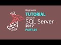 SQL SERVER 2017 TUTORIAL: PART 05 (STORED PROCEDURE)