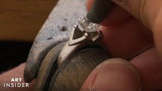 Melting 3 Rings Into A New £26,000 Ring | Art Insider