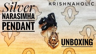 Narasimha Pendant Unboxing