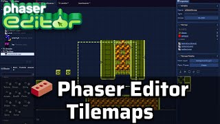 Phaser Editor v4 - Using Tilemaps to Create a Platformer Level