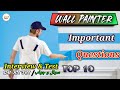 Wall Painter interview questions answers | Wall painter Test questions answers #Rajtechnicalinfo