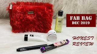 Fab Bag December 2019 | Unboxing \u0026 Review | SahiJeeth