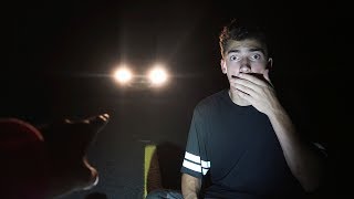 we stayed over night at clinton road... (phantom trucks caught us)