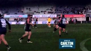 Ang Christou WOOF! - Carlton Legends Match 2014