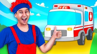 Super Ambulance Song 🚑 | Play Safe 🎶 Learn Safety Rules with Fun Nursery Rhymes for Kids