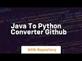 java to python converter github