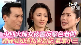 台灣龍捲風精華／小四火辣女秘書反擊色老闆！曖昧喊知道「私密胎記」氣壞小三｜三立新聞網 SETN.com