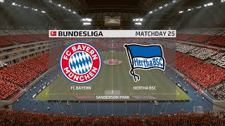 FIFA 20 | FC Bayern Munchen vs Hertha Berlin - Germany Bundesliga | 04/10/2020 | 1080p 60FPS