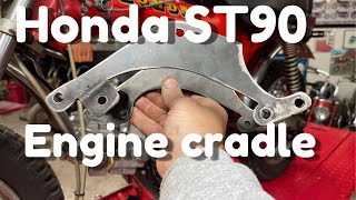 Honda ST90 engine cradle