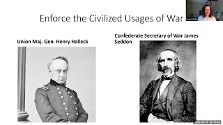Civilization, Soldiers, and Campaigns in the American Civil War:  Dr. Lorien Foote