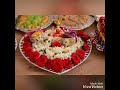 my seemantham plates decoration