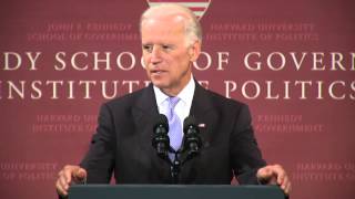 Vice President Biden Delivered Remarks on Foreign Policy | Institute of Politics