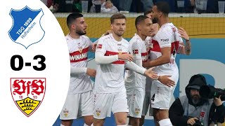 TSG Hoffenheim VS VfB Stuttgart 0-3 Highlights | Bundesliga 2023/2024