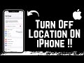 How To Turn Off Location On iPhone Without Someone Knowing