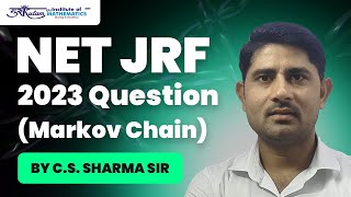 NET JRF Dec 2023 Question of Markov Chain Solution