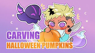 【HANDCAM】CARVING HALLOWEEN PUMPKINS!