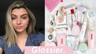 HUGE GLOSSIER UNBOXING HAUL