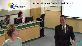 Regular Council Meeting - April 24, 2023