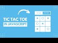 Build a Simple Tic Tac Toe AI Game with HTML, CSS & JavaScript