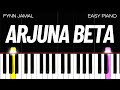 Fynn Jamal - Arjuna Beta (EASY PIANO TUTORIAL)