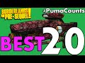 Top 20 Best Guns and Weapons in Borderlands: The Pre-Sequel! #PumaCounts