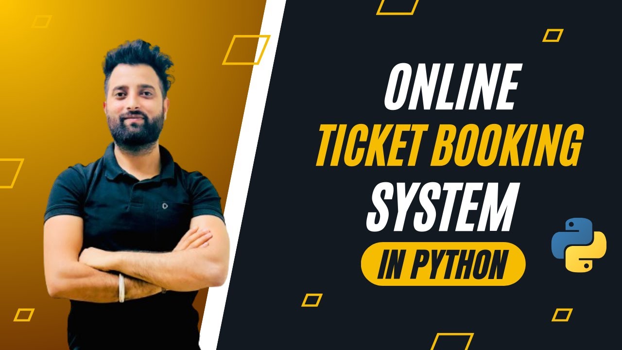 Online Ticket Booking System In Python With Source Code Ticket
