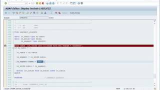 Debugging SAP ABAP Code For Non Programmers - Debugging an interface